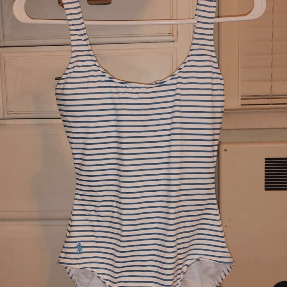 RL one piece bathing suit
